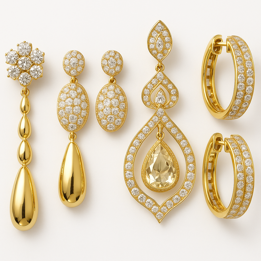 Gold Earrings
