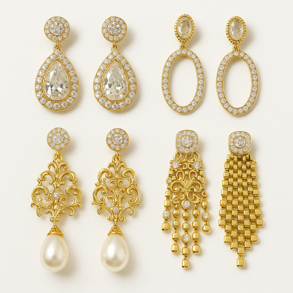 Pearl Stud Earrings