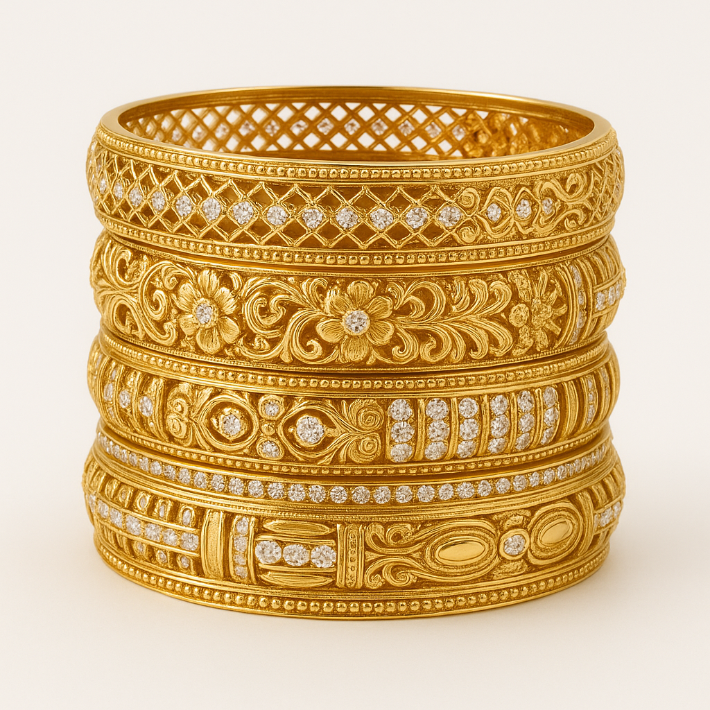 Traditional Gold Bangles