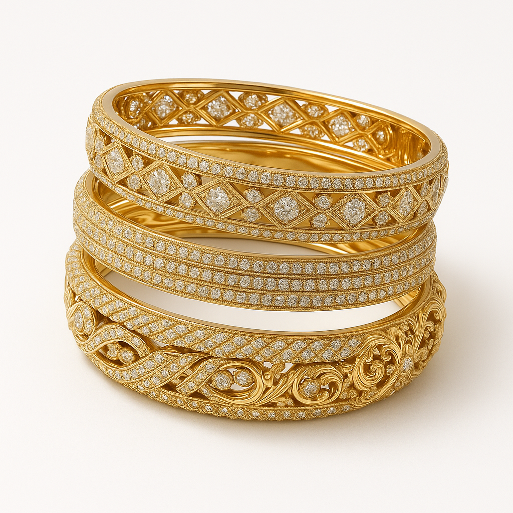 Modern Cuff Bangles